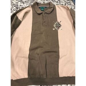 Vintage 90s Architect‎ Sport Embroidered Golf Club L Colored Sweatshirt
